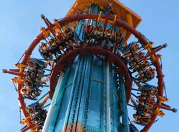 Sky Jump vertical free-fall tower