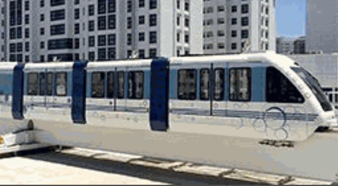 Monorail in Ashgabat