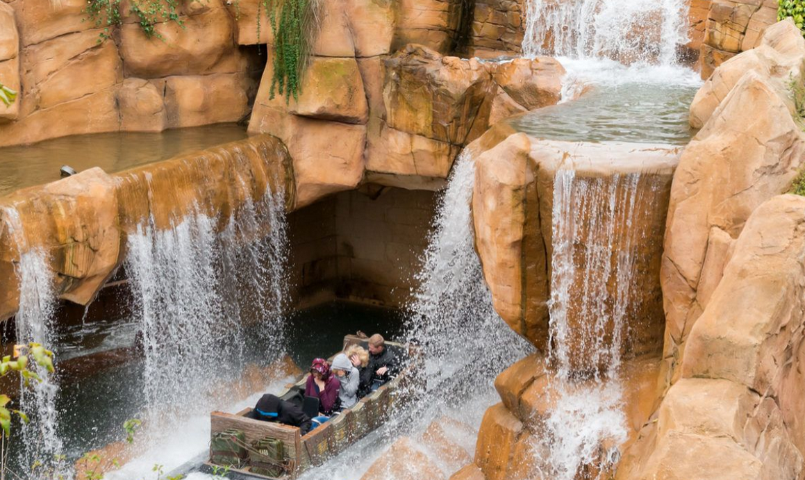Chiapas water ride at Phantasialand